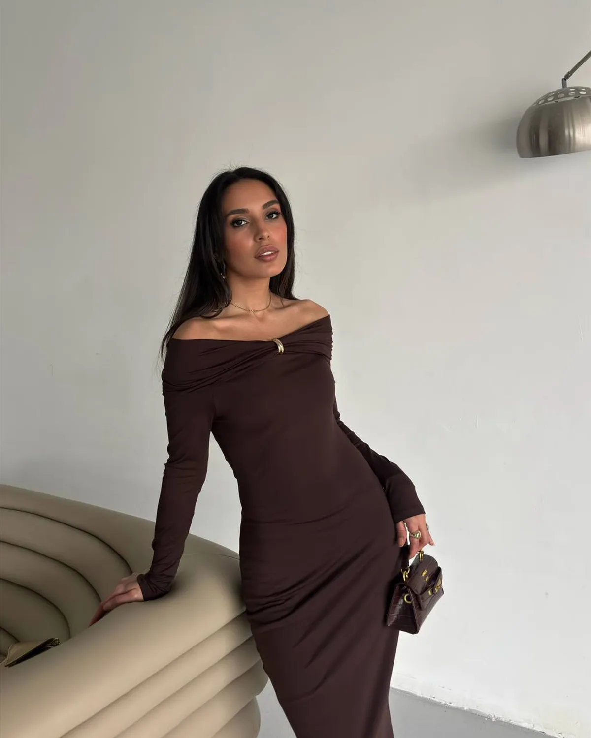 Midi haljina Fabiola