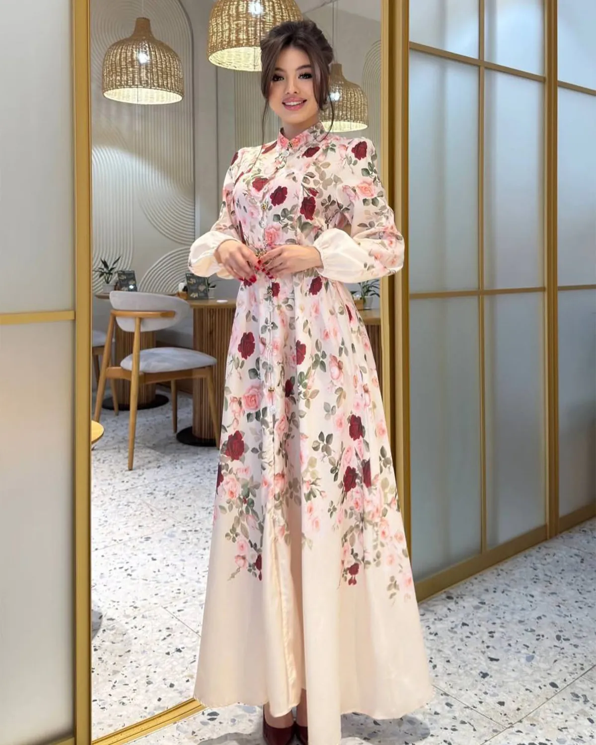 Maxi haljina Lavinia- roza