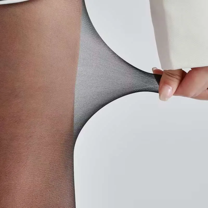 Ultra tanke ženske štrample sa šavom pozadi Lily - crne