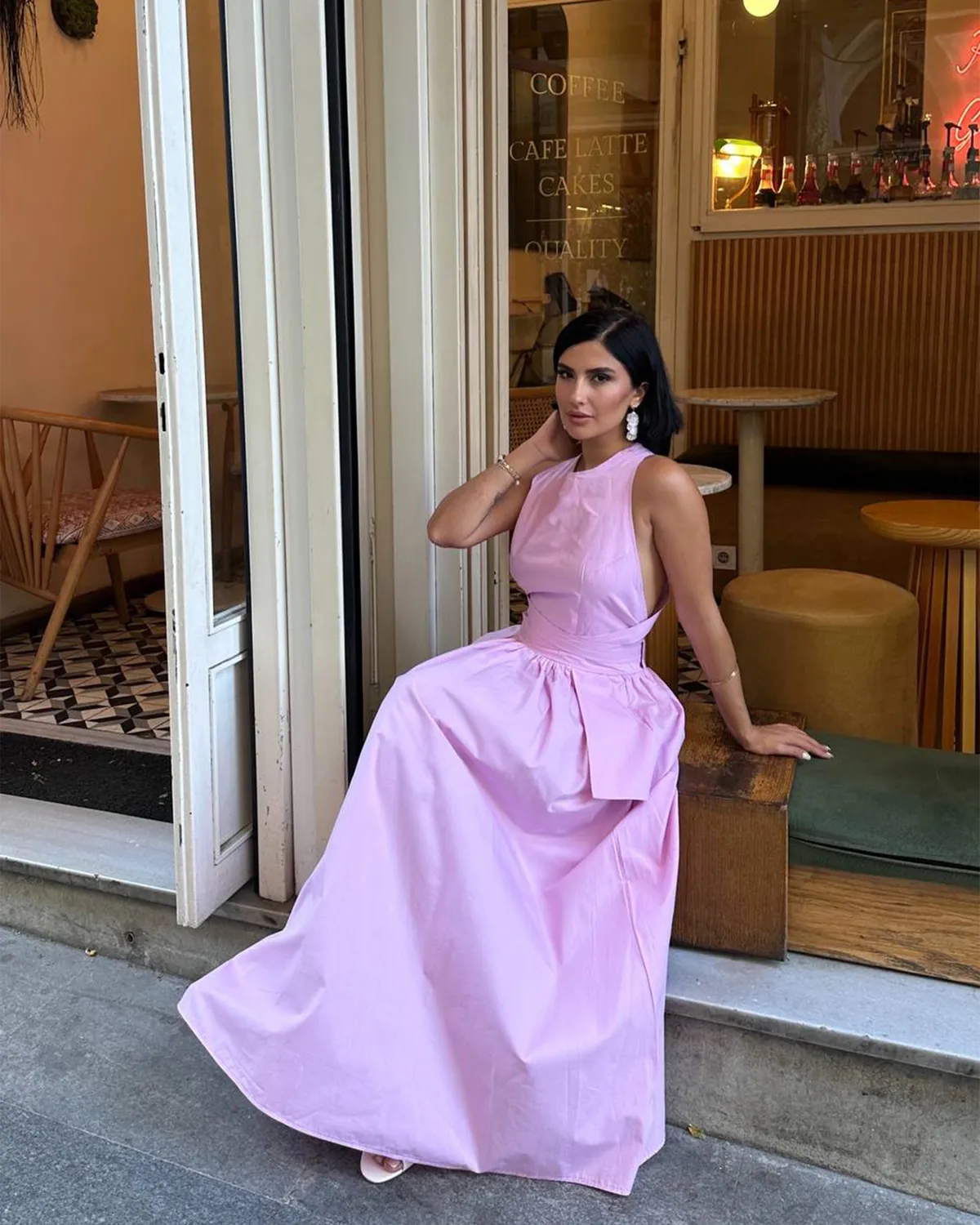Midi haljina Fidelya 