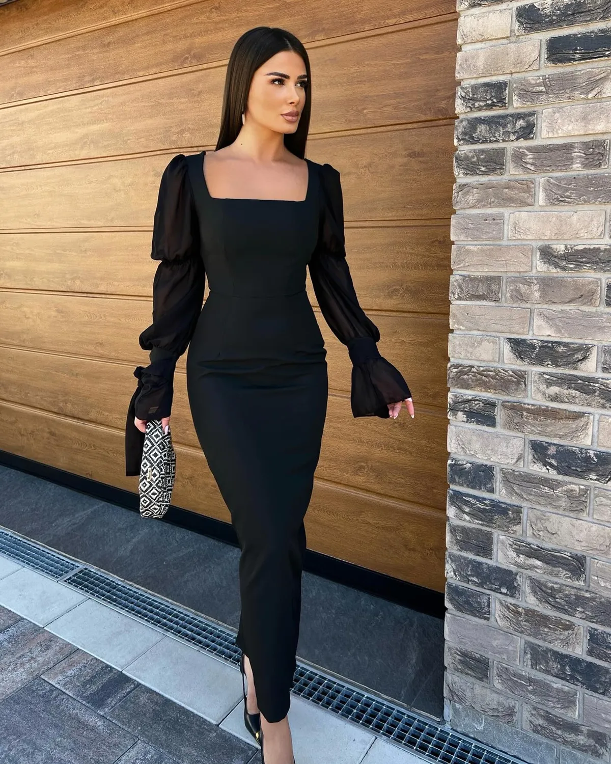Midi haljina Nadette