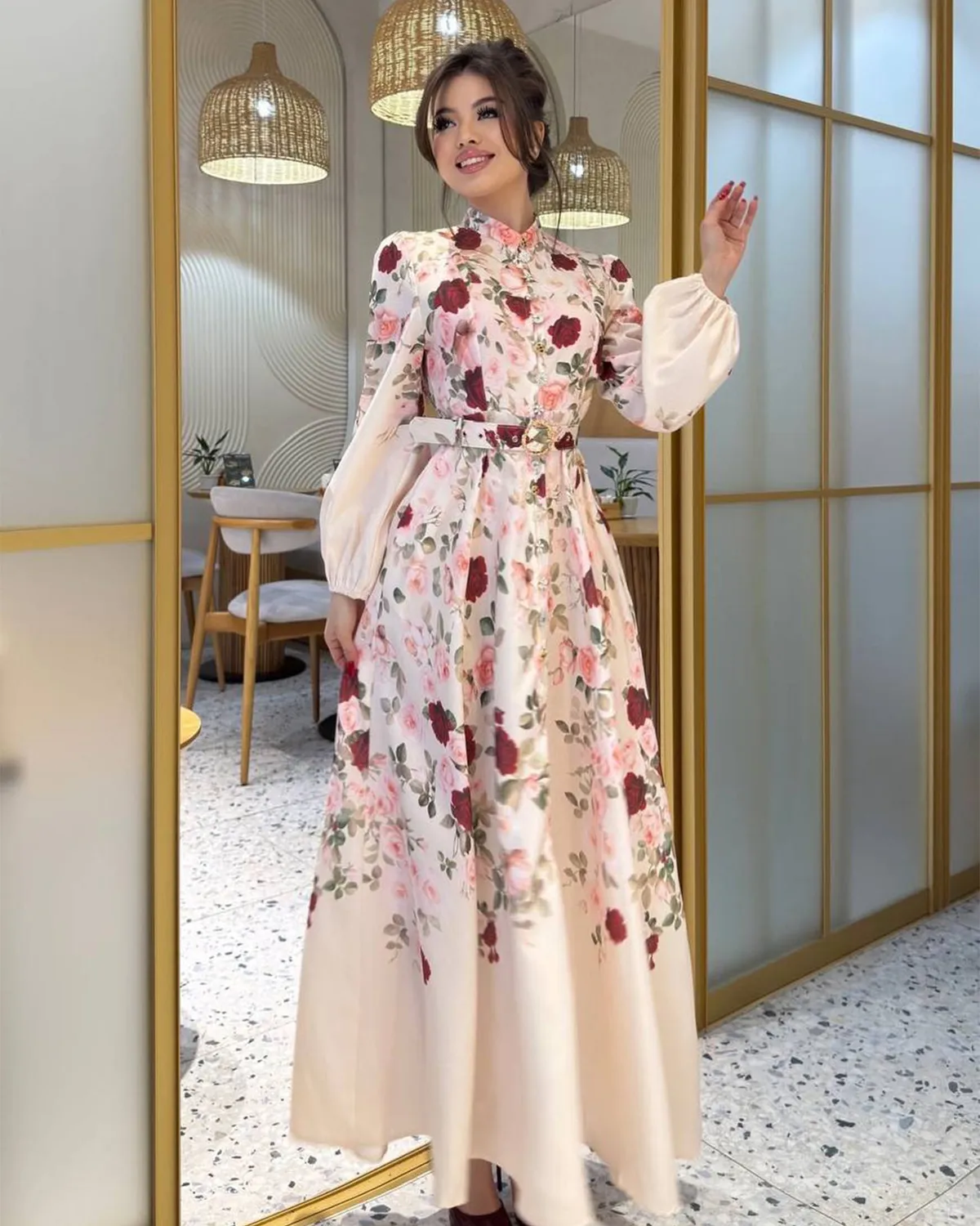 Maxi haljina Lavinia- roza