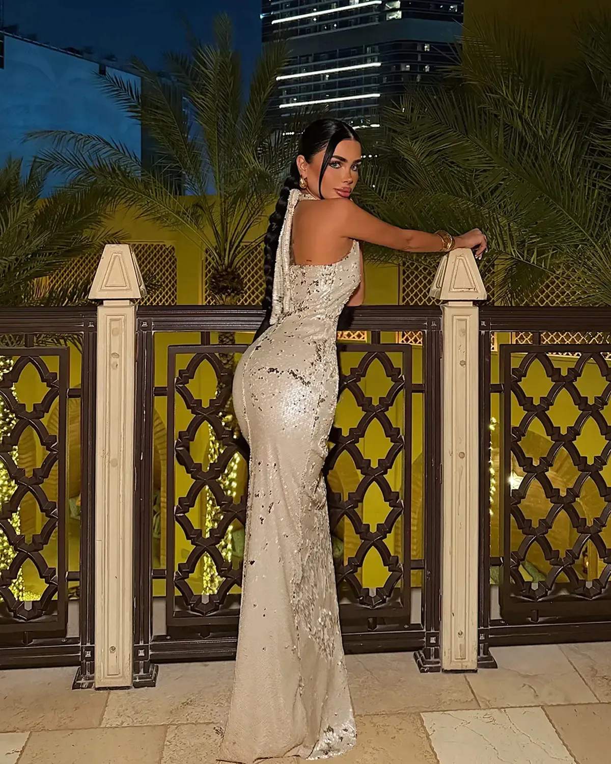 Maxi haljina Narcisa- cream