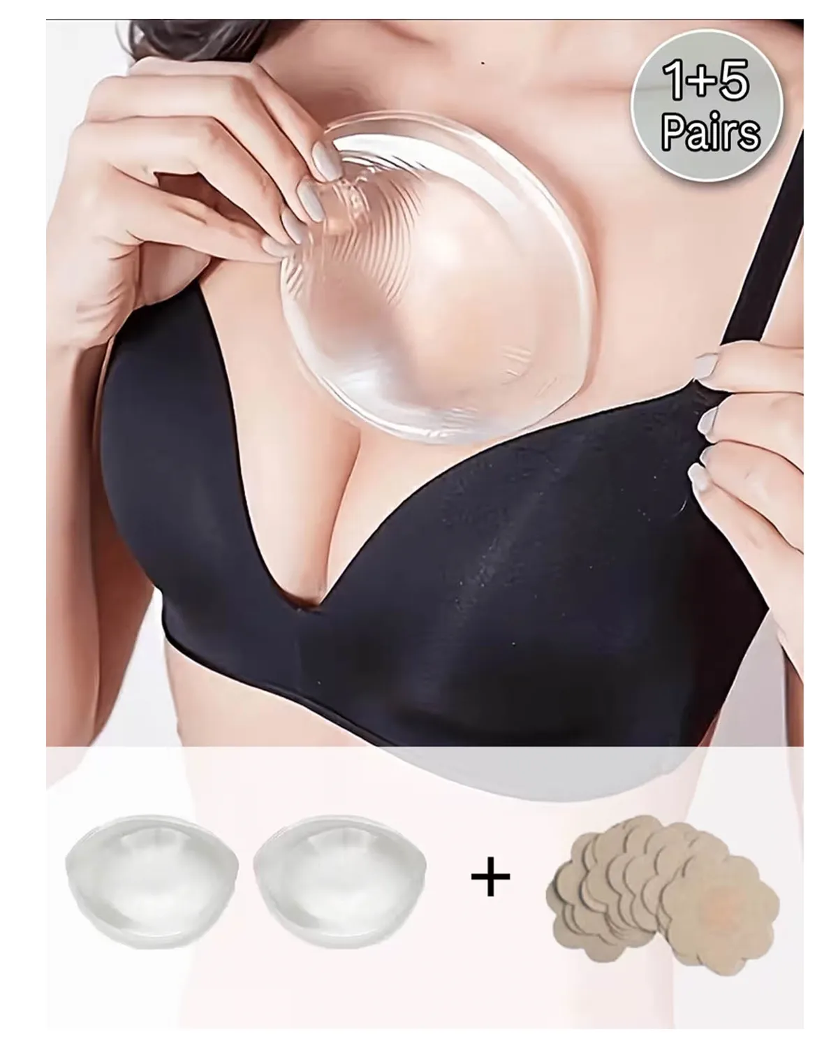 Maxi silikonski push-up umeci Lia