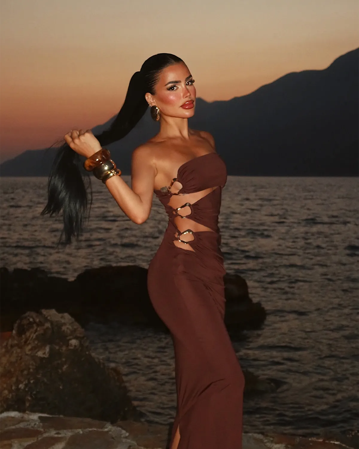 Maxi haljina Oleander