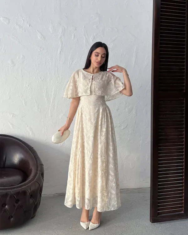 Midi haljina Lucius  - cream
