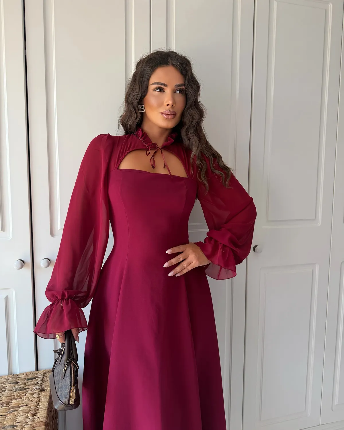 Midi haljina Jacqueline