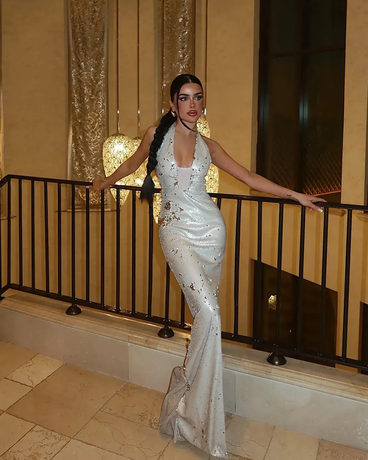 Maxi haljina Narcisa- cream