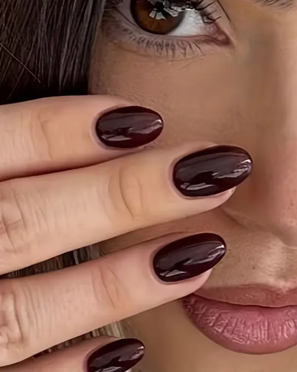 Press-On nokti – set 24 komada - Deep Wine