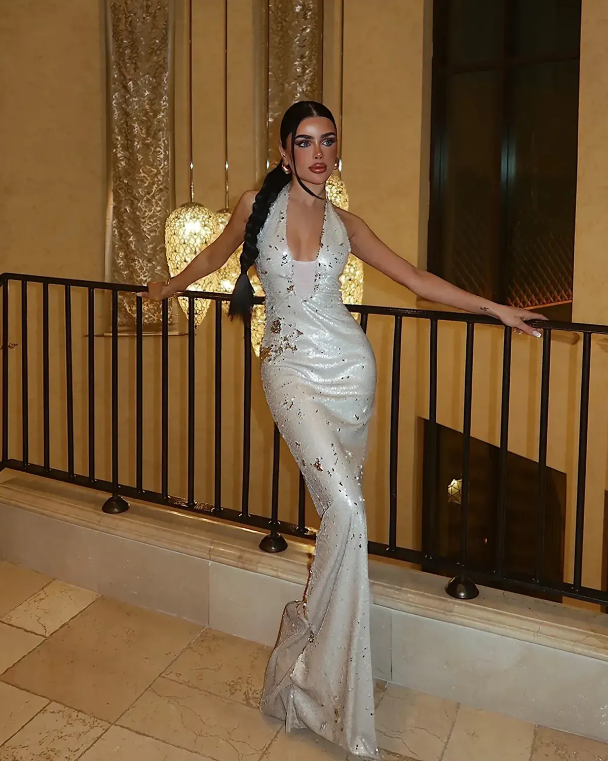 Maxi haljina Narcisa- cream