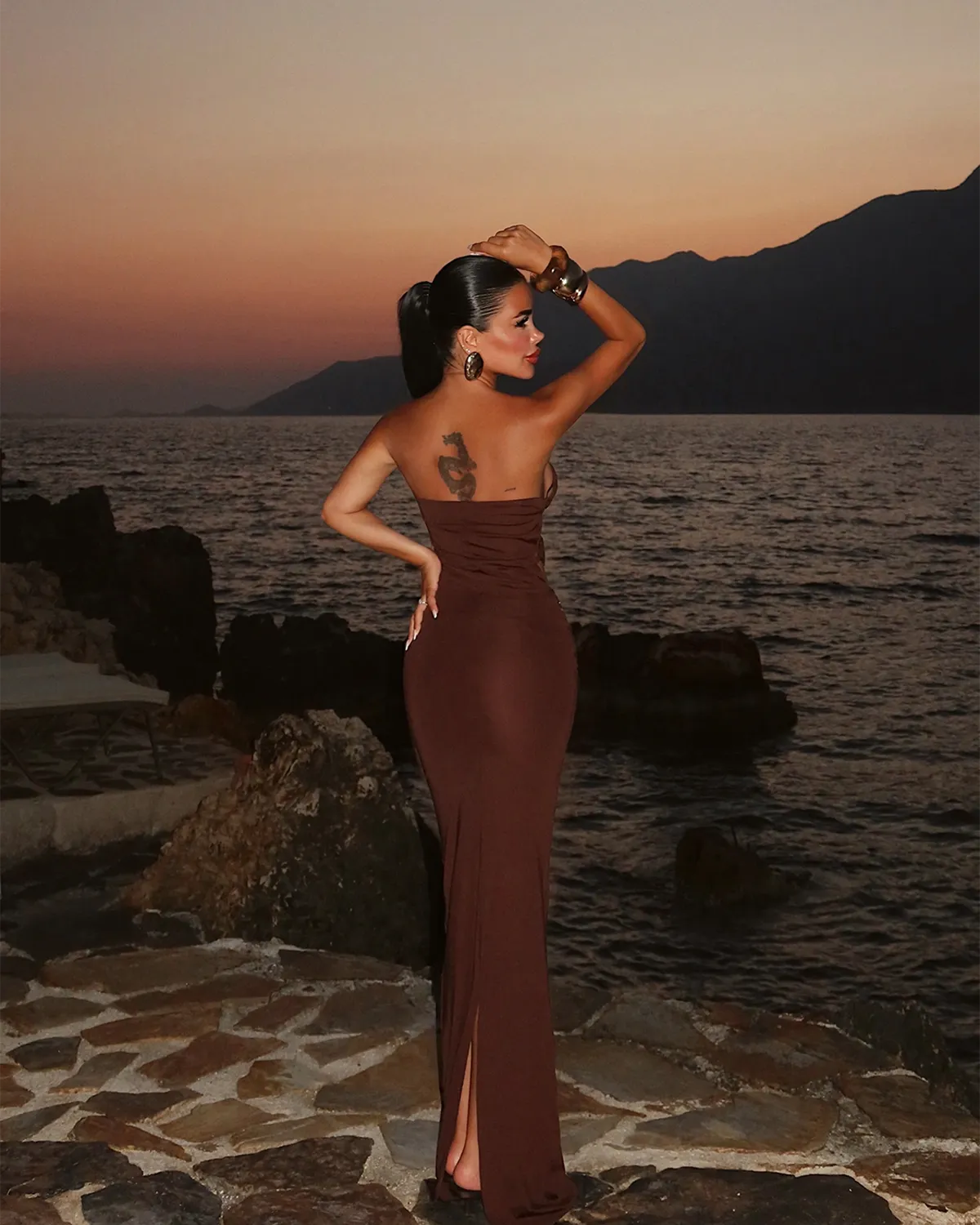 Maxi haljina Oleander
