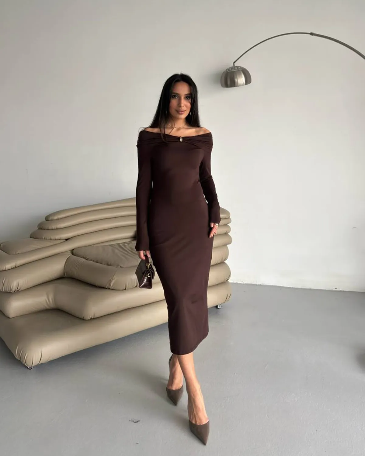 Midi haljina Fabiola