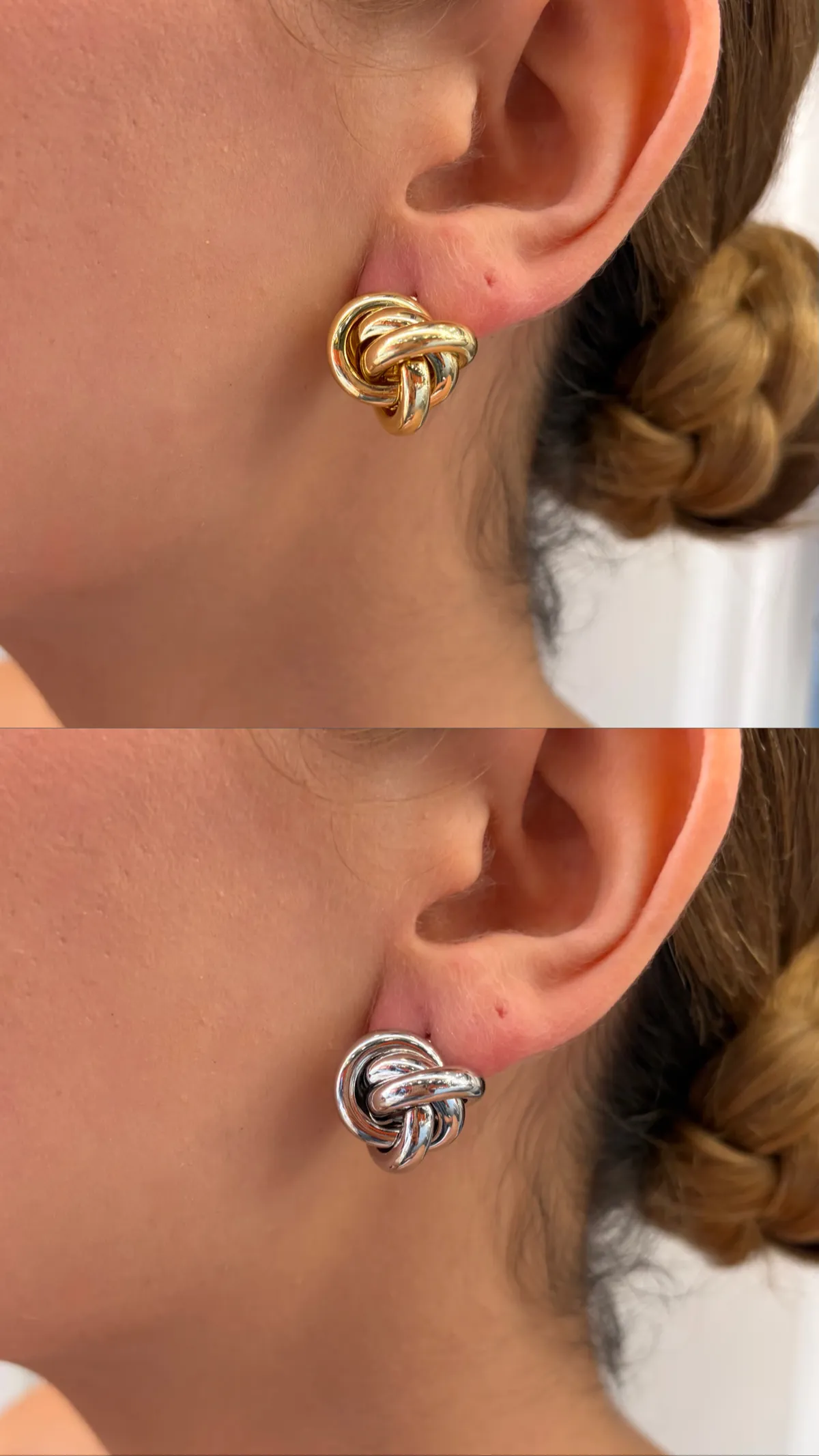 Naušnice Knot Classic