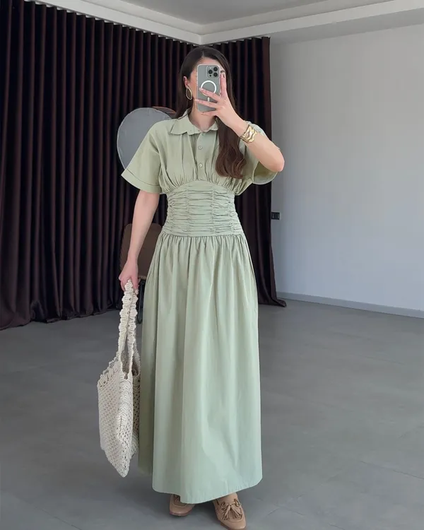 Midi haljina Moneva  - mint