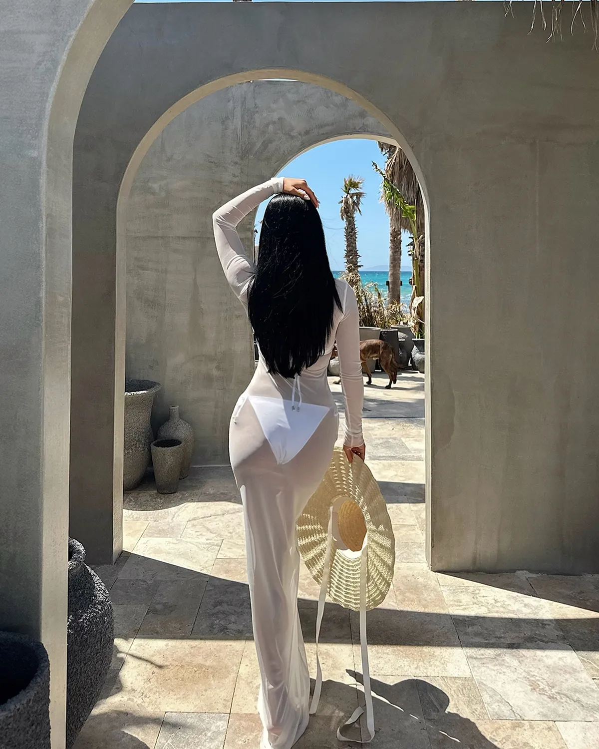 Maxi haljina / mrežica za plažu Eliza