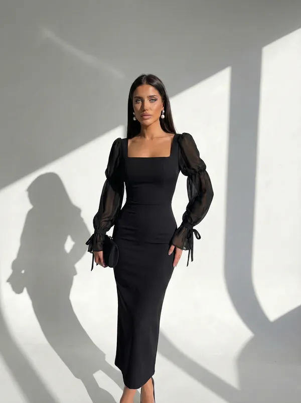 Midi haljina Nadette