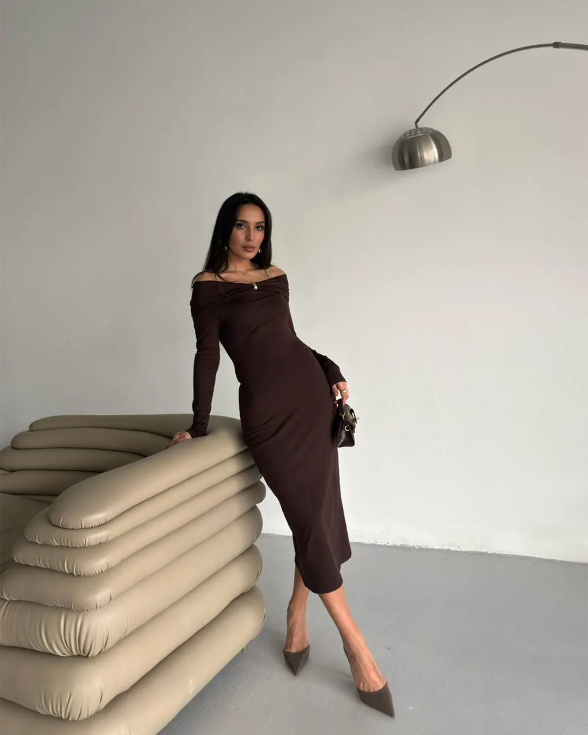 Midi haljina Fabiola