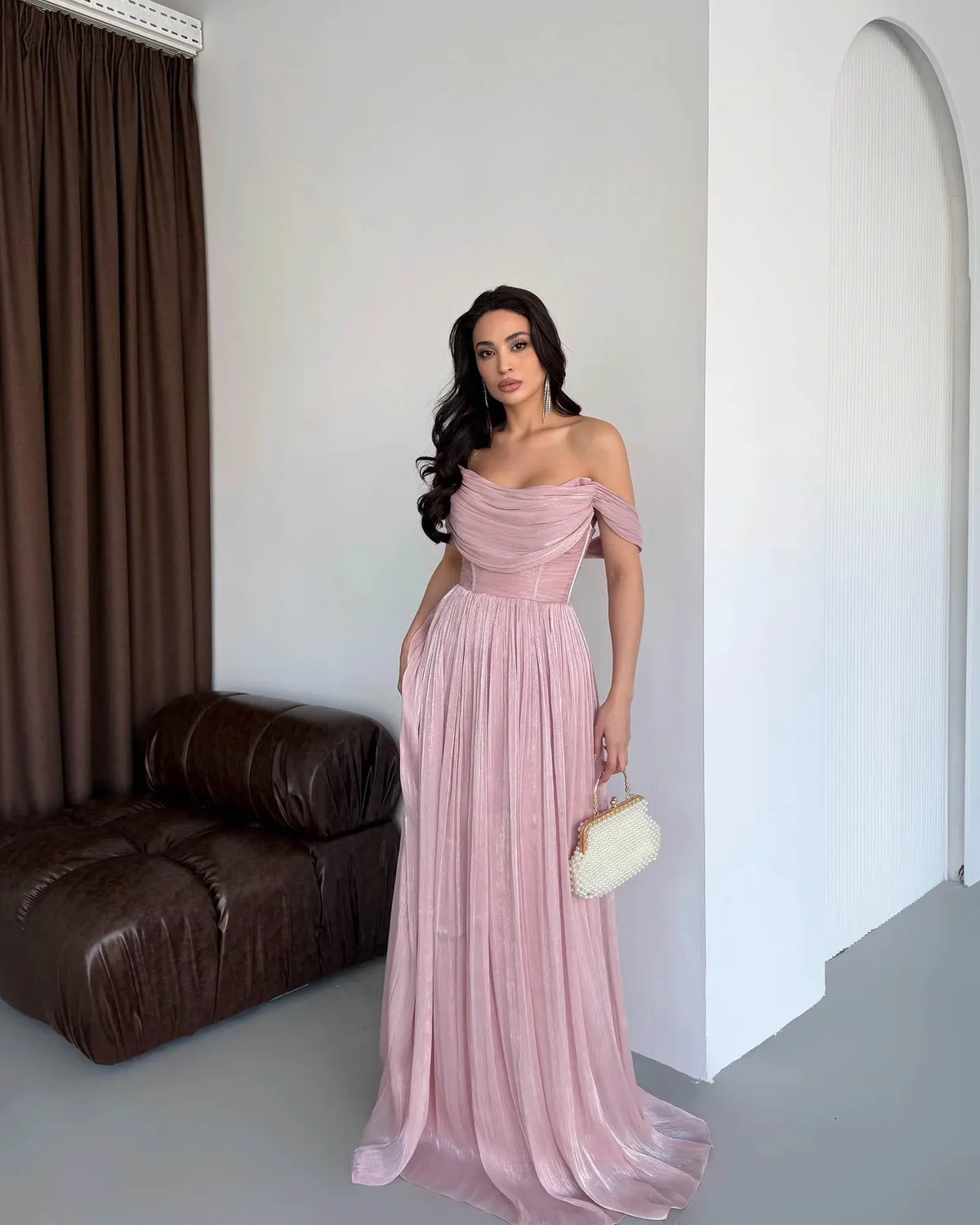 Maxi haljina Melisande  - roza