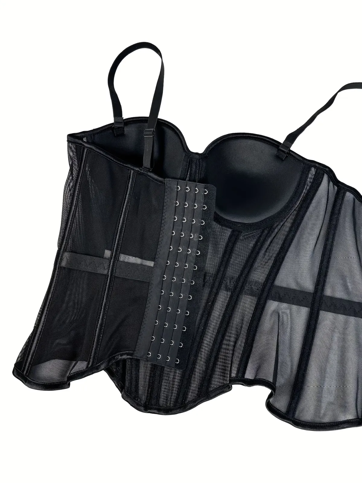 Mesh korset top