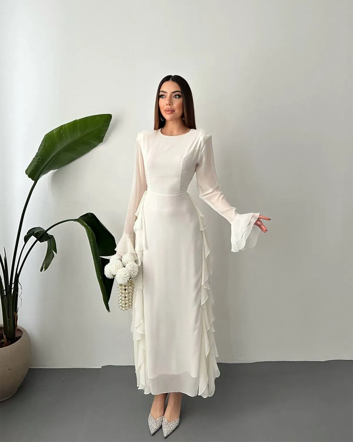 Midi haljina Velarya