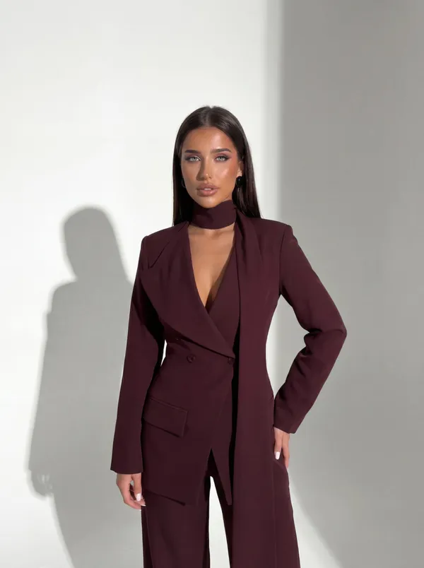 Dvodjelni set – odijelo - Aviora - cherry
