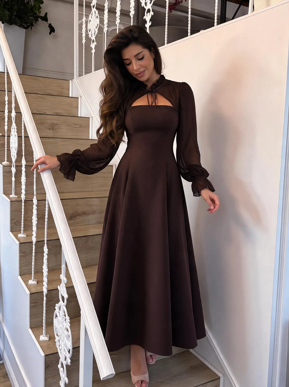 Midi haljina Jacqueline