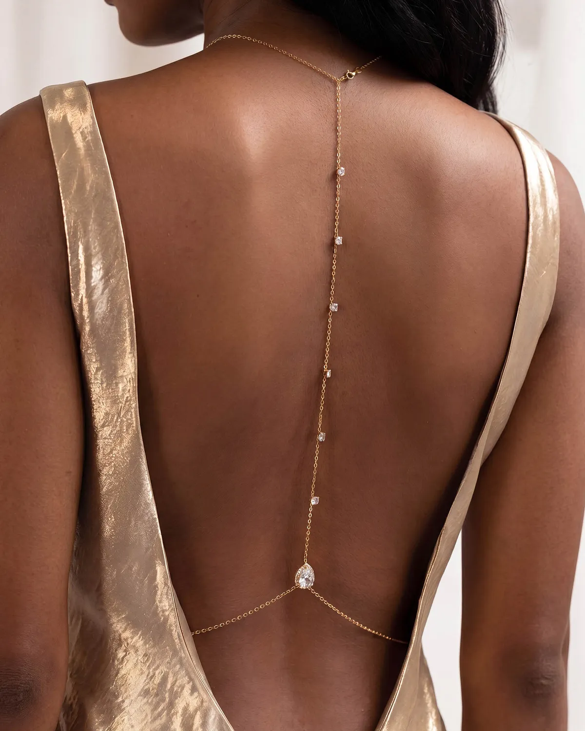 Body chain Eva - golden