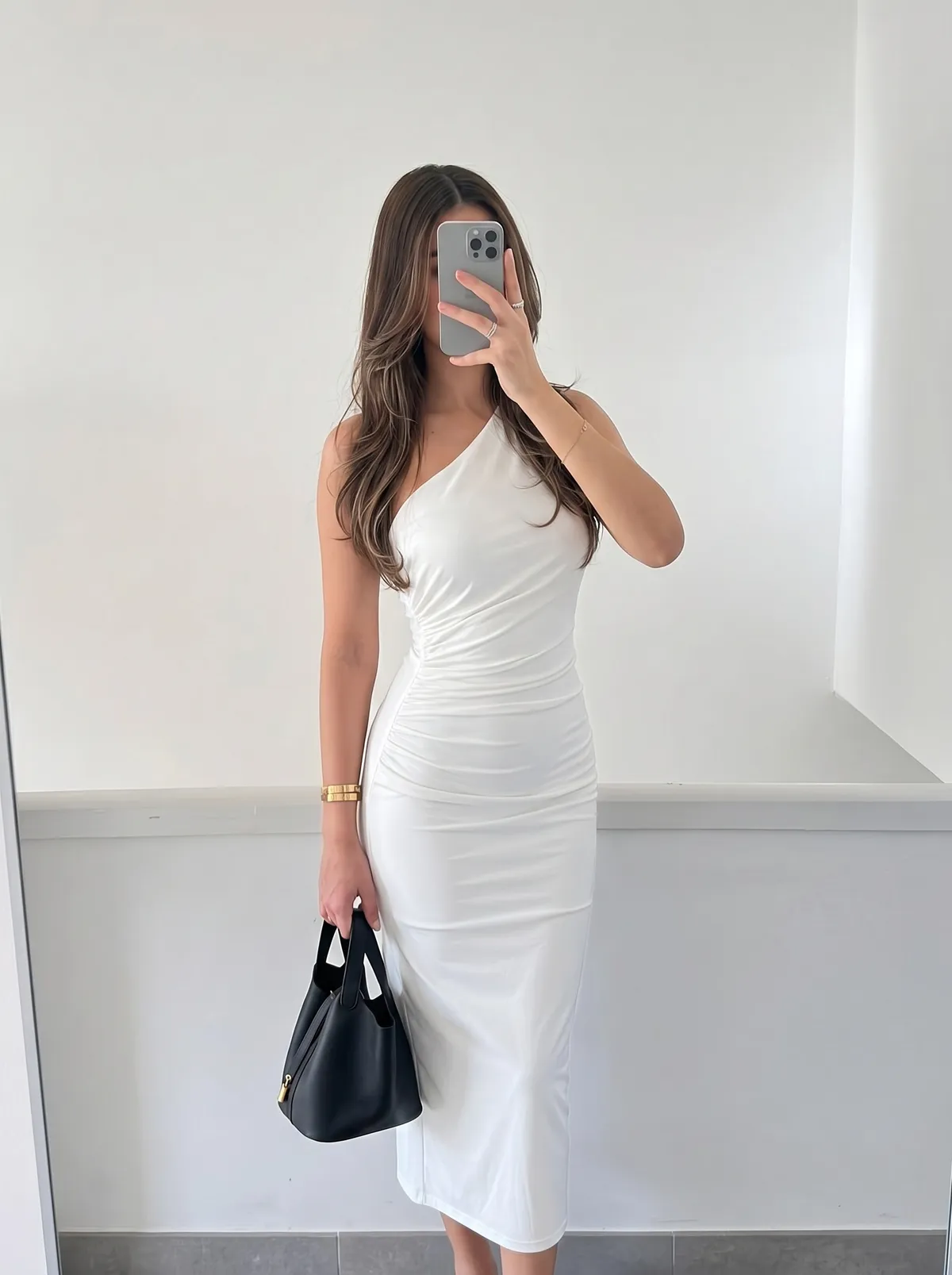 Midi haljina Selene
