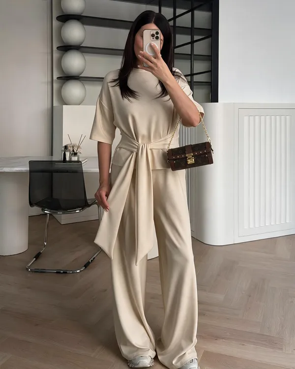 Dvodjelni set Apollina - cream
