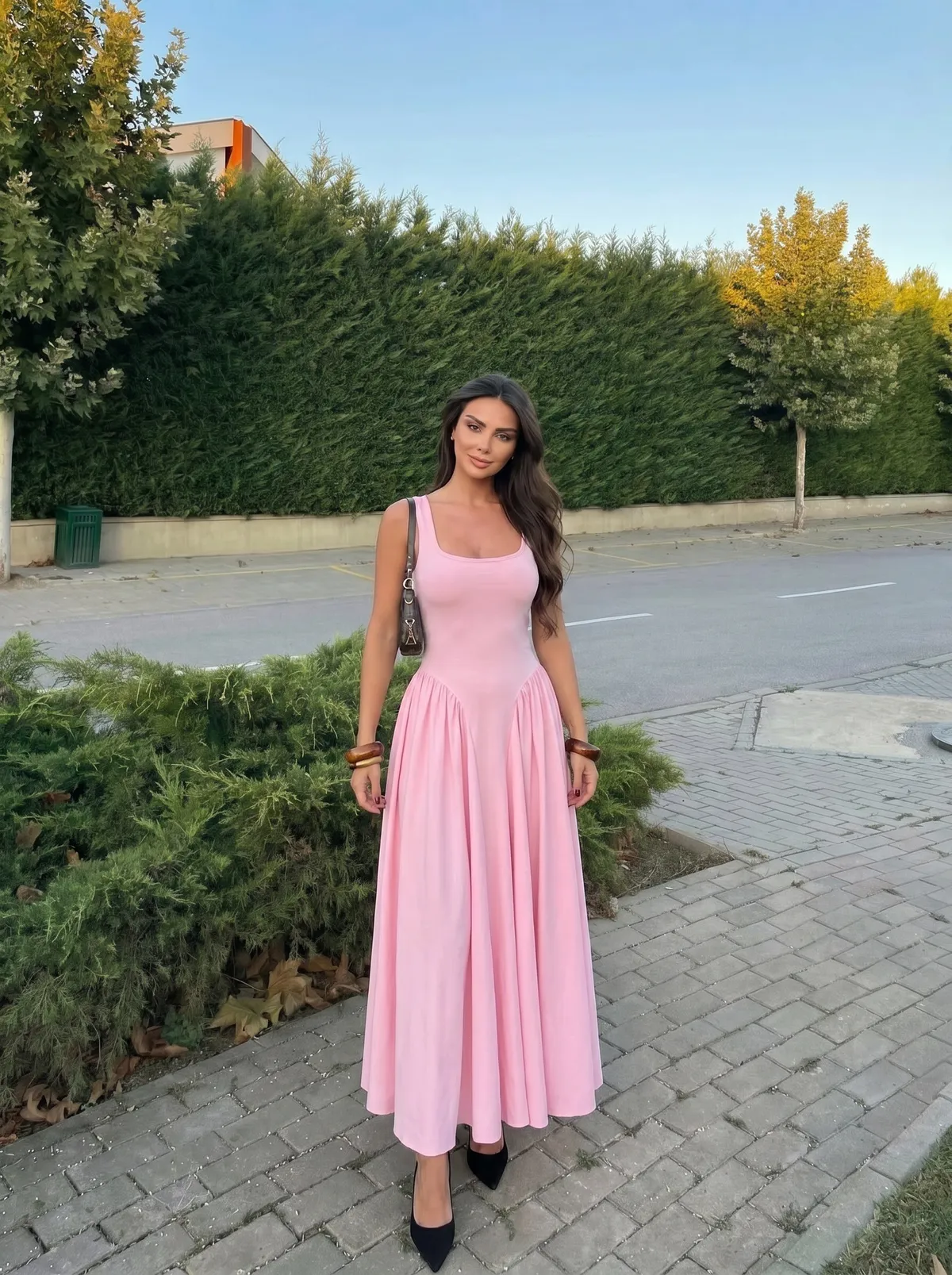 Midi haljina Callum