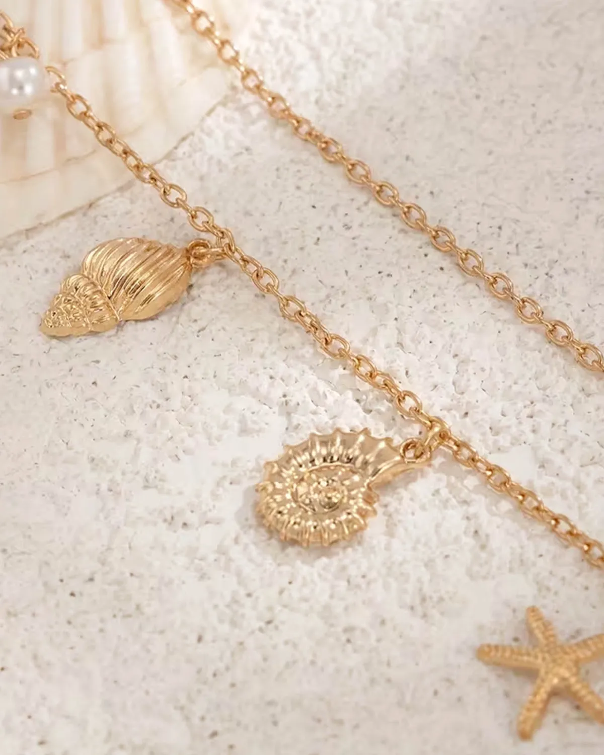 Ukras/lanac za struk sa morskim detaljima Mermaid Dream