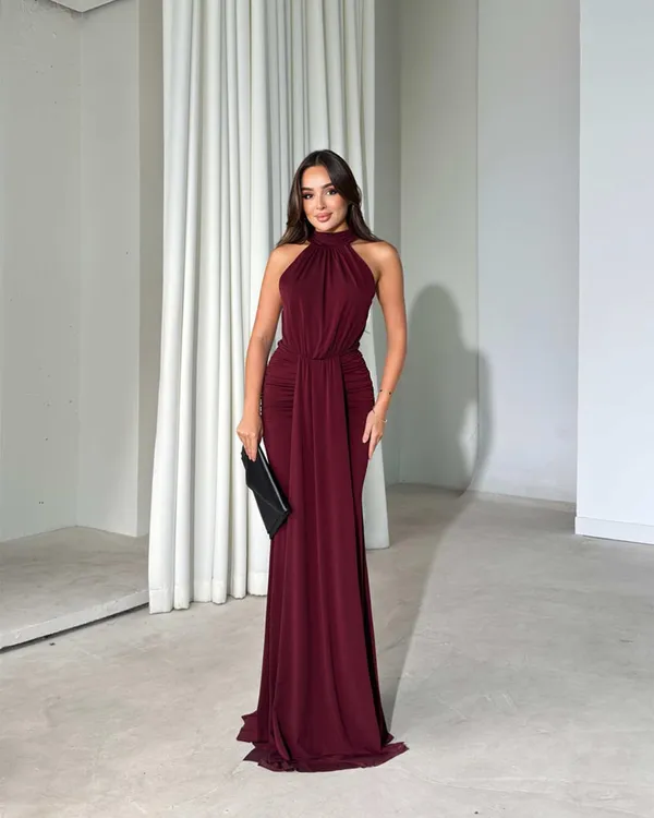 Maxi haljina Felix - bordo