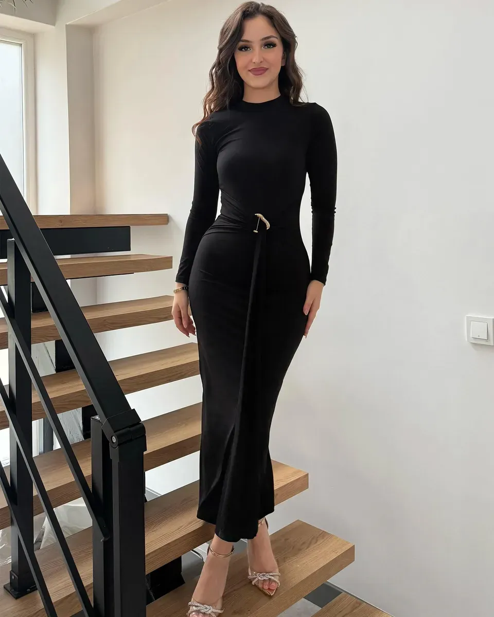 Midi haljina Belland
