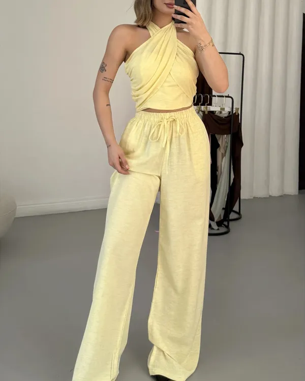 Dvodjelni set Tilsa - žuta