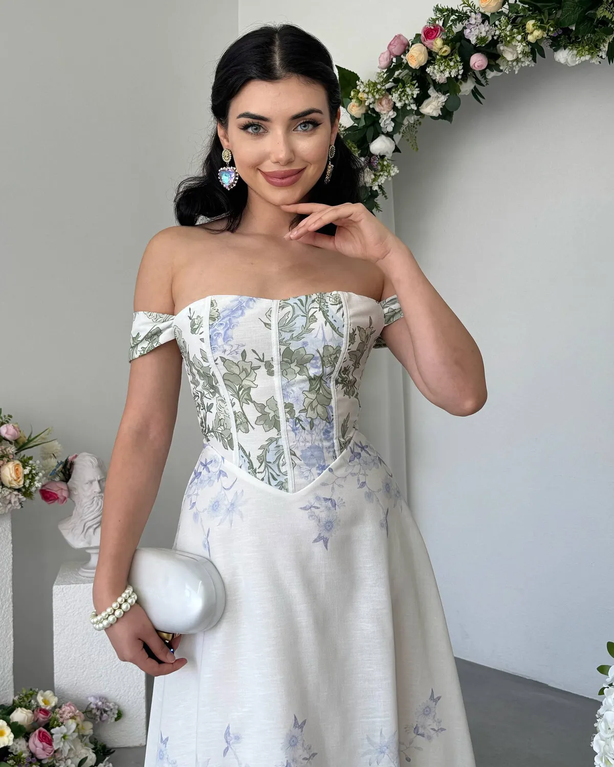 Midi haljina Miley