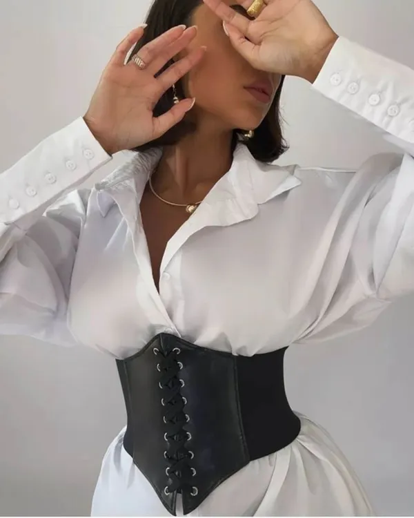Korzet pojas Nina - crni