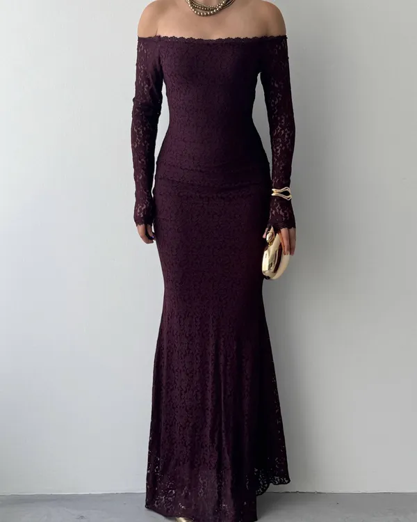 Maxi haljina Emmeline - bordo