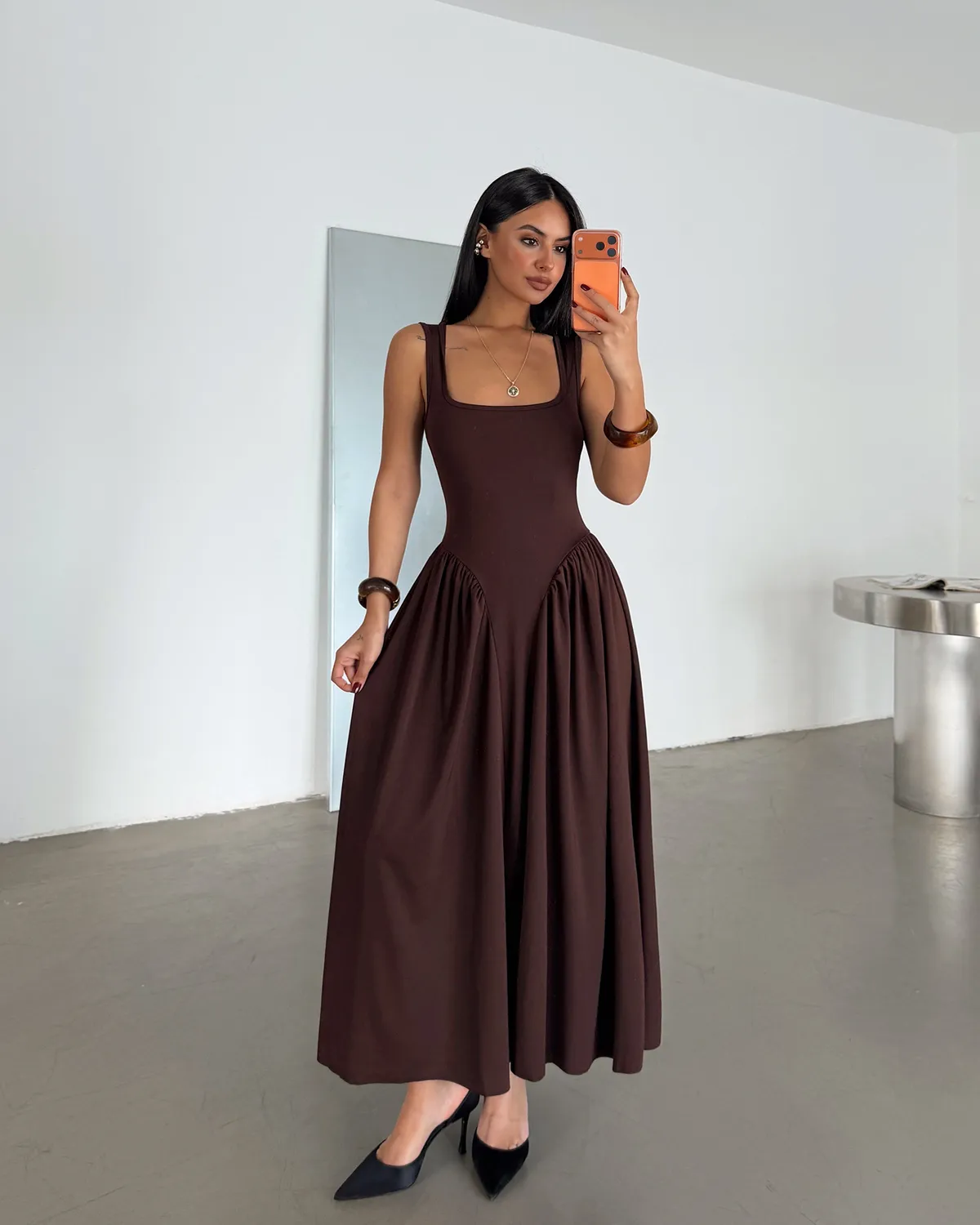 Midi haljina Callum