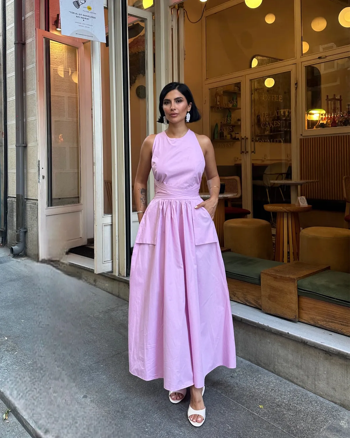 Midi haljina Fidelya 