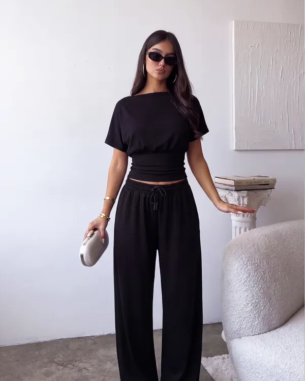 Dvodjelni set Verna - crna