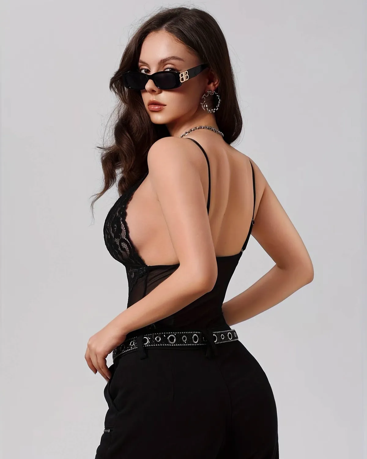 Lingerie body Niana - crni