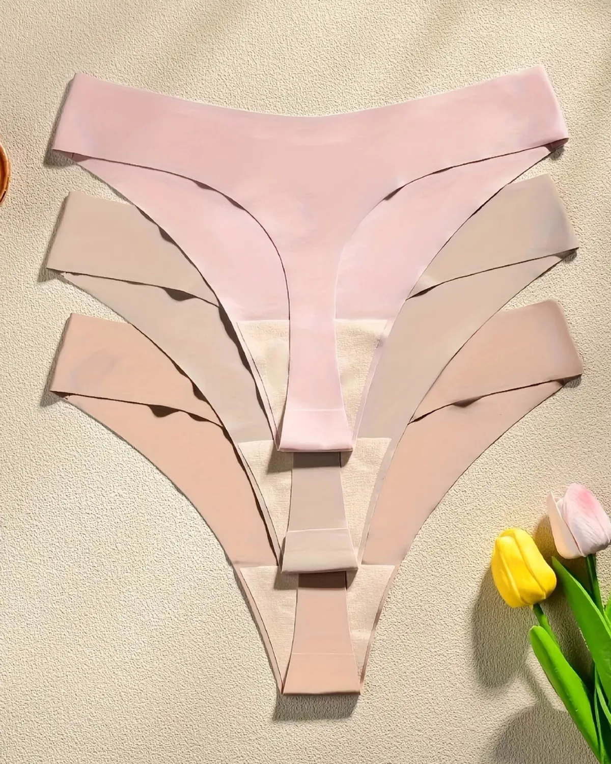 Seamless brazilke Mia Comfort (paket od 3 komada)