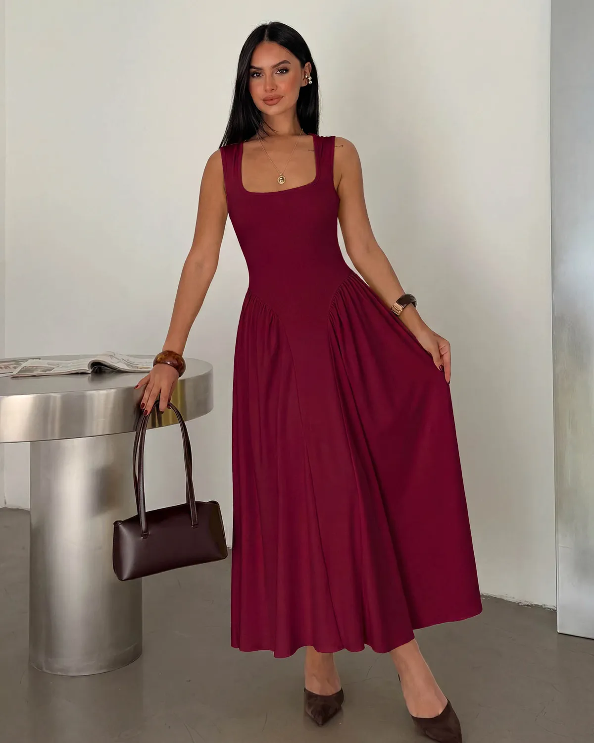 Midi haljina Callum
