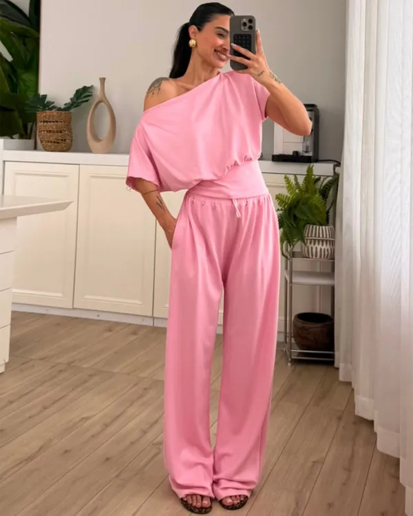 Dvodjelni set Verna - roza