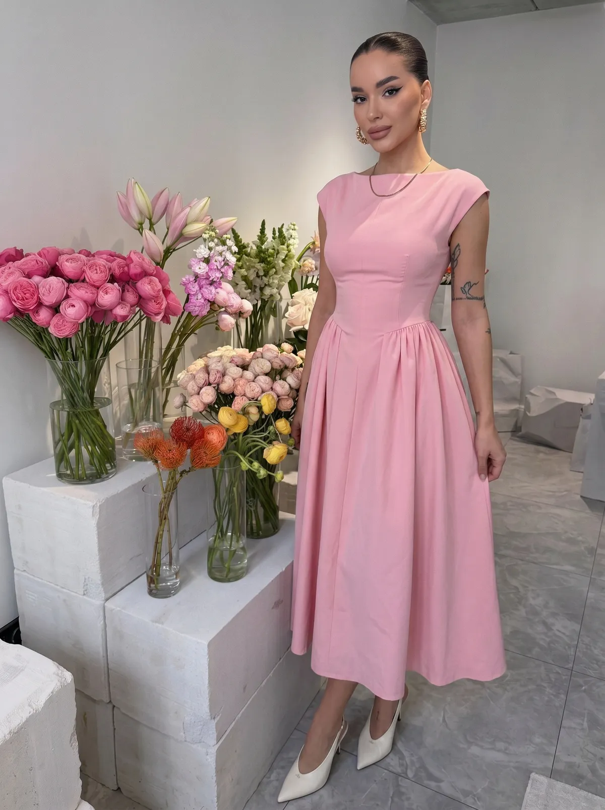 Midi haljina Harris