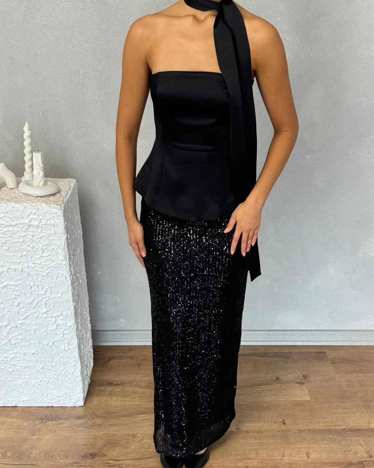 Maxi haljina Noire