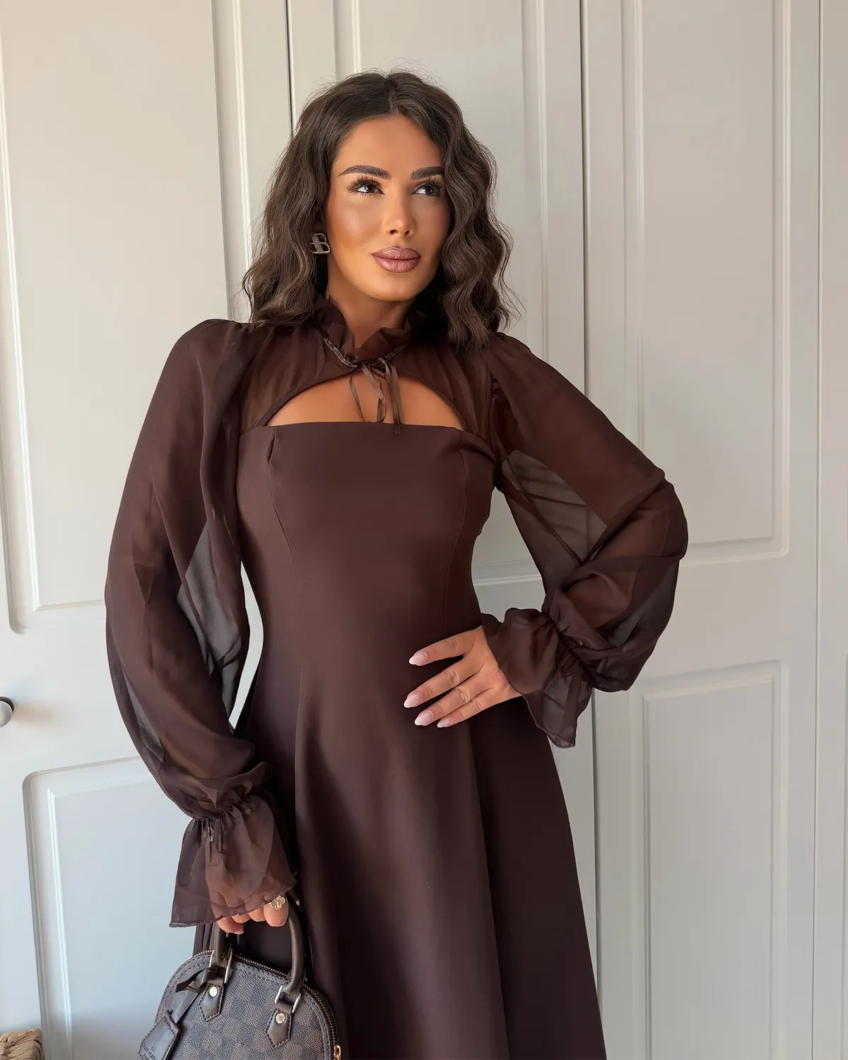 Midi haljina Jacqueline